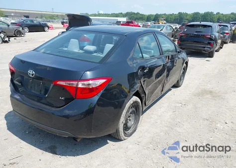 2017 Toyota Corolla Le из США, поврежденный, VIN 2T1BURHE1HC945624